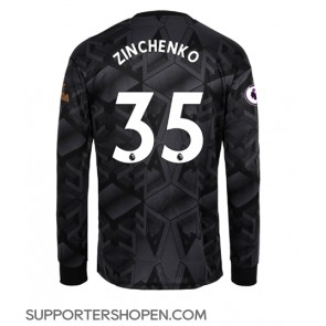 Arsenal Oleksandr Zinchenko #35 Borta Matchtröja 2022-23 Långärmad